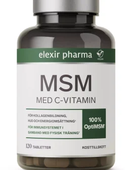 Elexir Pharma MSM plus C Vitamin 120 stk