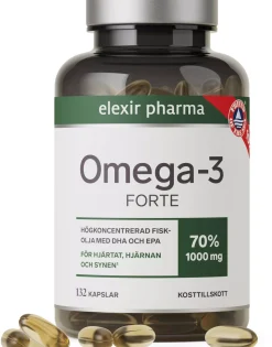 Elexir Pharma Omega3 Forte 1000mg 132 stk