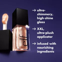 e.l.f. Glow Reviver Lip Oil Glimmer Opal-ogy Tour