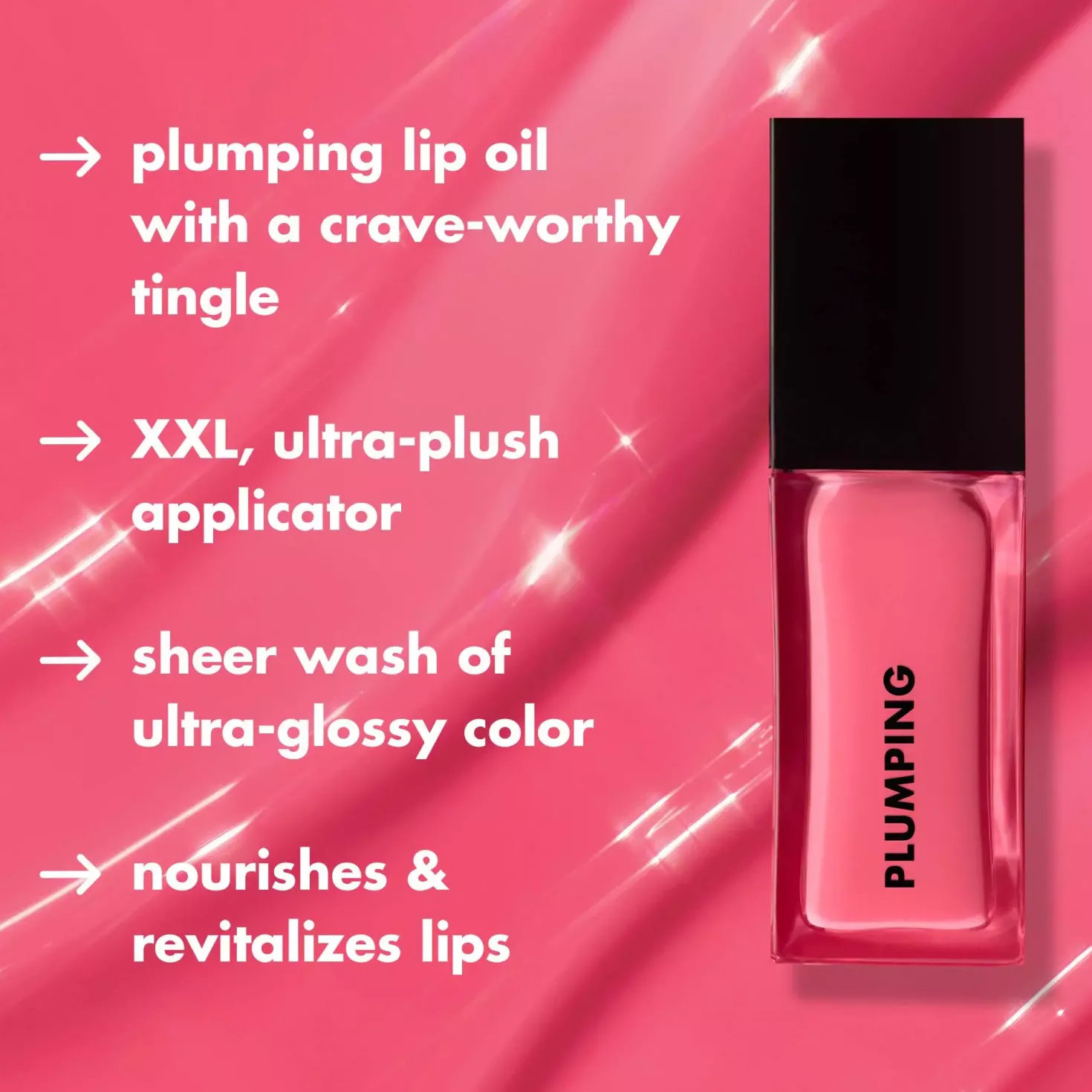 e.l.f. Glow Reviver Plumping Lip Oil Papayarazzi