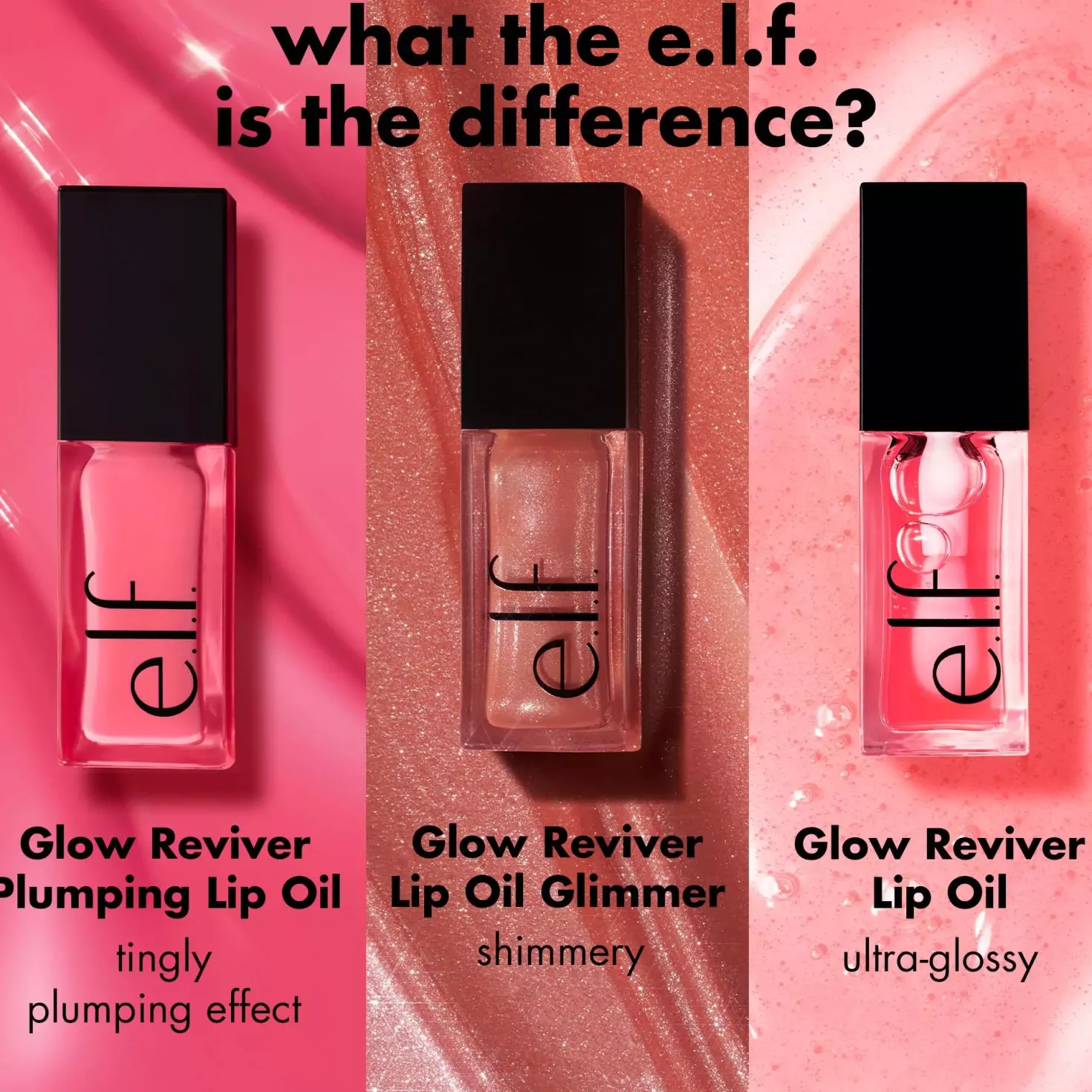 e.l.f. Glow Reviver Plumping Lip Oil Papayarazzi