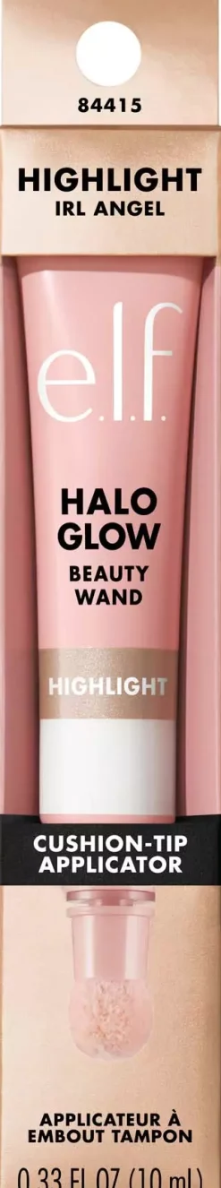 e.l.f. Halo Glow Highlight Beauty Wand Champagne Campaign