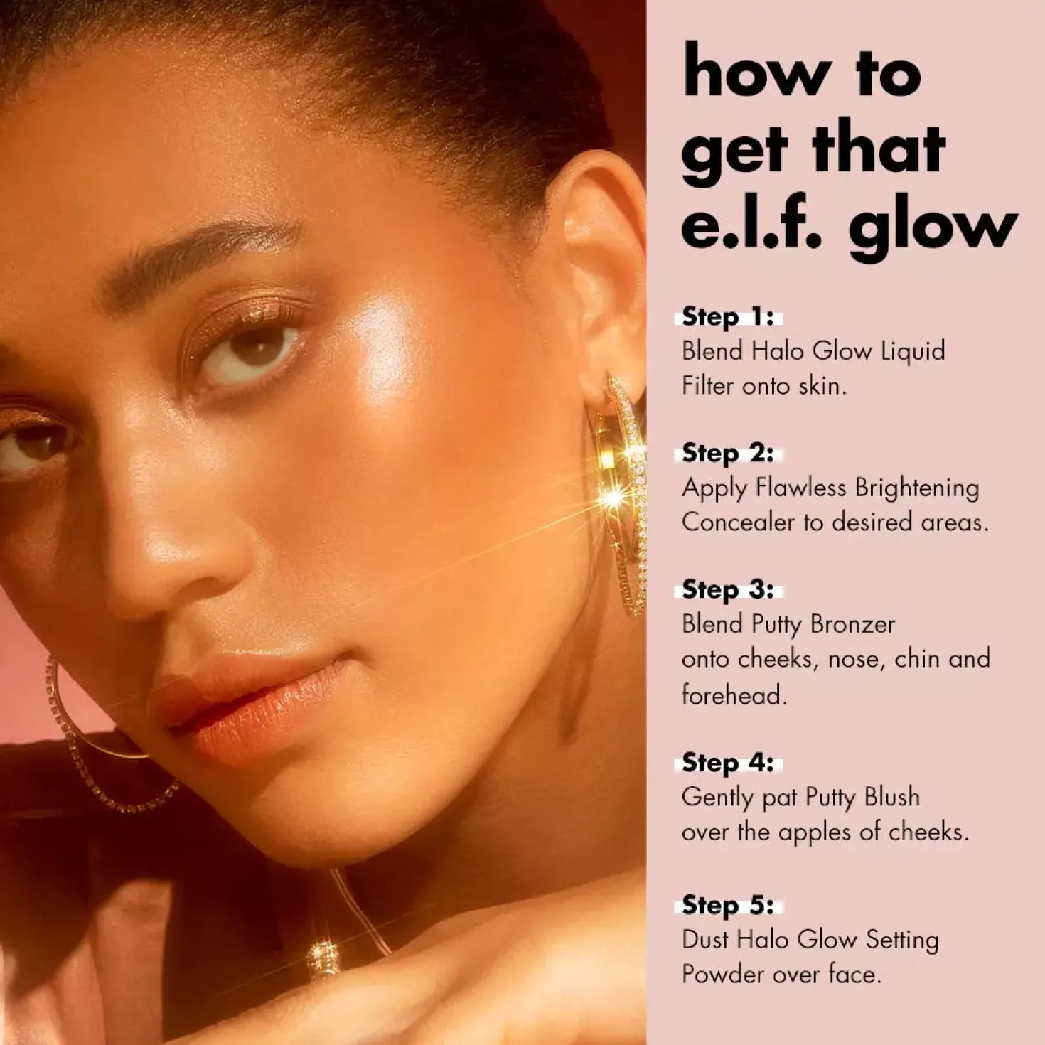 e.l.f. Halo Glow Liquid Filter 3 Light/Medium