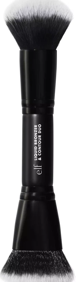 e.l.f. Liquid Bronzer & Contour Duo Brush