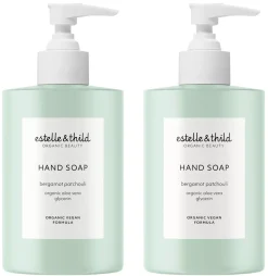 Estelle&Thild Organic BeautyBergamot & Patchouli Hand Soap 2 x 250 ml