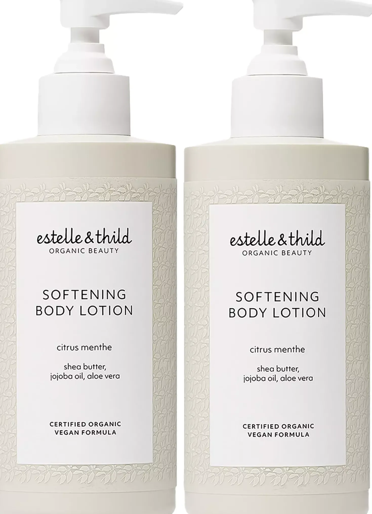 Estelle&Thild Organic BeautyCitrus Menthe Softening Body Lotion 2 x 200 ml