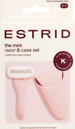 Estrid Mini Razor & Case Set Bloom