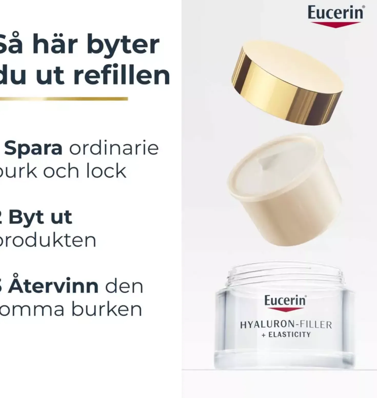 EucerinHyaluron-Filler + Elasticity Day Cream SPF30 Refill 50 ml