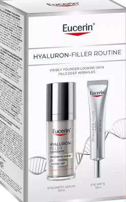 EucerinHyaluron-Filler +Elastictiy Serum + Eye Creme Gift Set