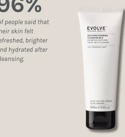 Evolve Organic Beauty Soothing Ceramide Cleansing Milk 100 ml