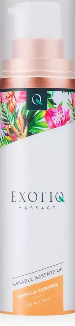 Exotiq Kissable Massage Oil Vanilla Caramel 100 ml