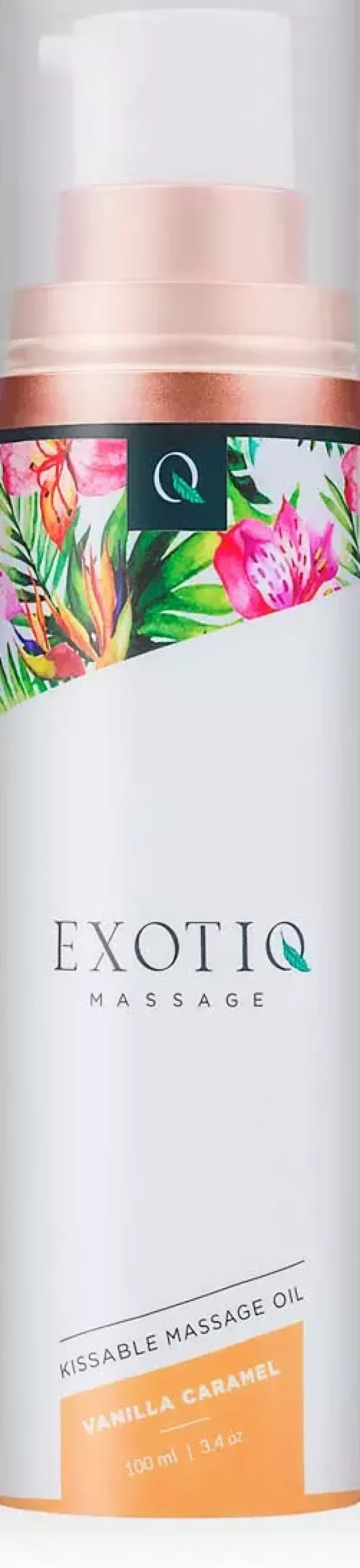 Exotiq Kissable Massage Oil Vanilla Caramel 100 ml