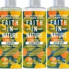Faith In Nature Bundle Grapefruit & Orange Shampoo 400 ml & Conditioner 400 ml & Body Wash 400 ml