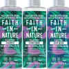 Faith In Nature Bundle Lavender & Geranium Shampoo 400 ml & Conditioner 400 ml & Body Wash 400 ml