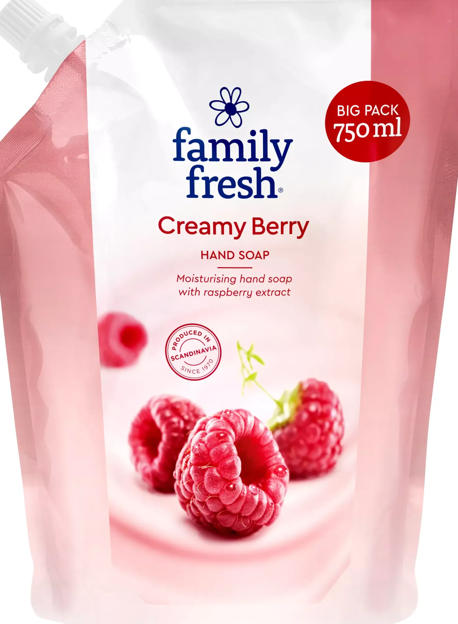 Family FreshCreamy Berry Hand Soap Refill 750 ml