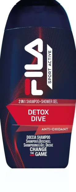 FILA Shampoo&Showergel 2in1 Detox Dive 250 ml