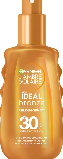 GarnierAmbre Solaire Ideal Bronze Milk-In-Spray SPF30 For Normal Skin 150 ml