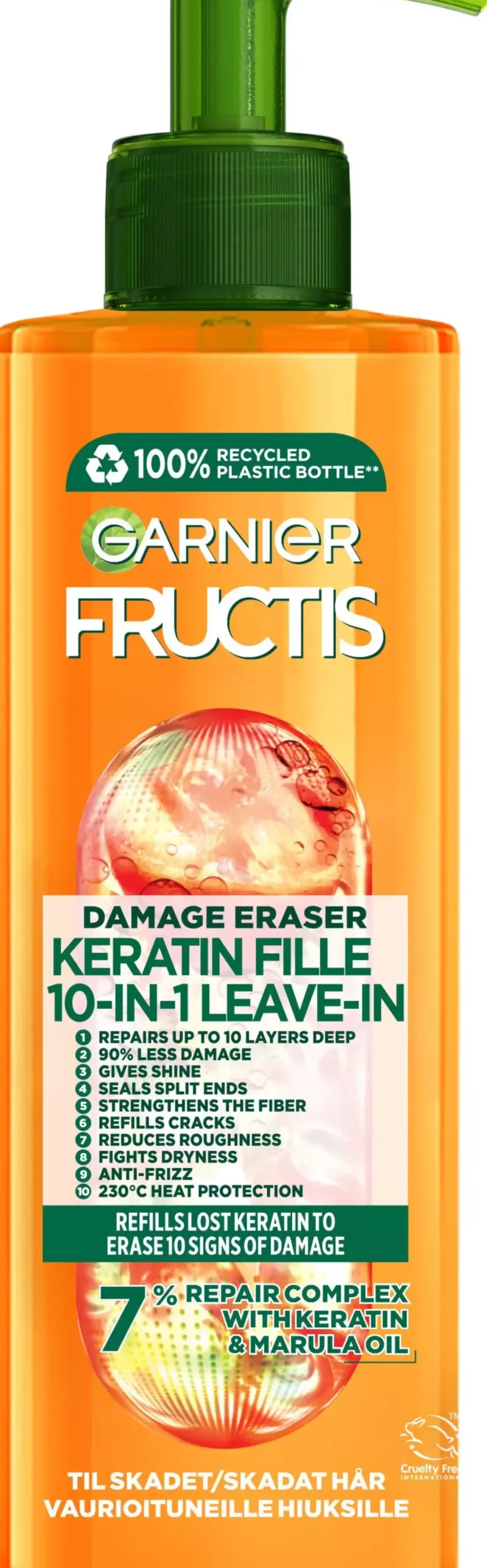 GarnierFructis Damage Eraser Keratin Filler 10-in-1 Leave-In 400 ml