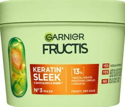 GarnierFructis Keratin Sleek Hair Mask 370 ml