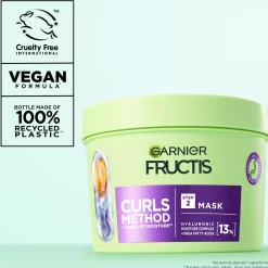 GarnierFructis Method For Curls Hair Mask 370 ml