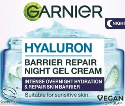 Garnier Hyaluron Barrier Repair Night Gel Cream For Sensitive Skin 50 ml