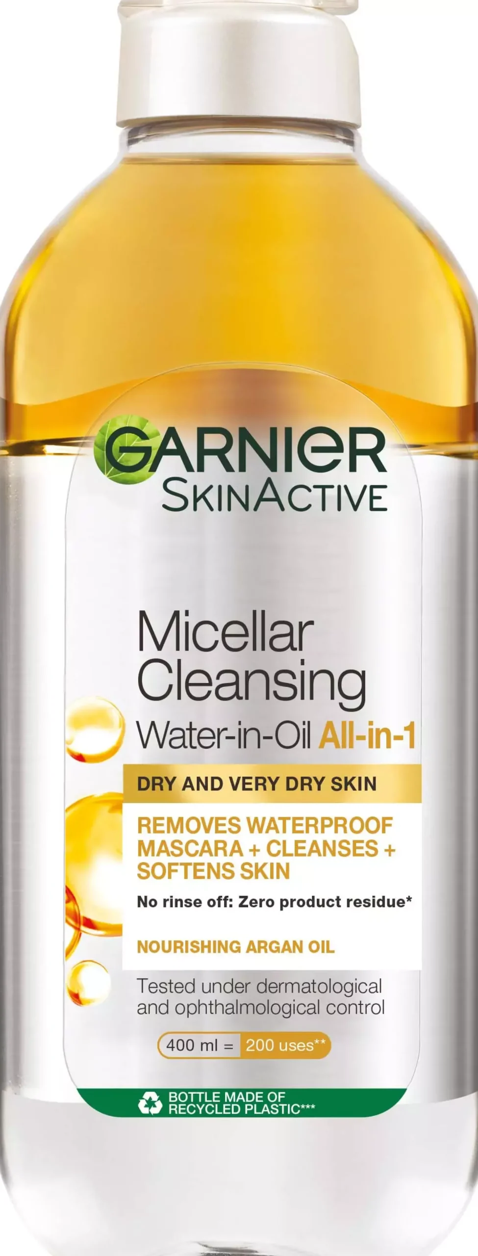 Garnier Micellar Cleansing Water-in Oil All-in-1 for Very Dry Skin 400 ml
