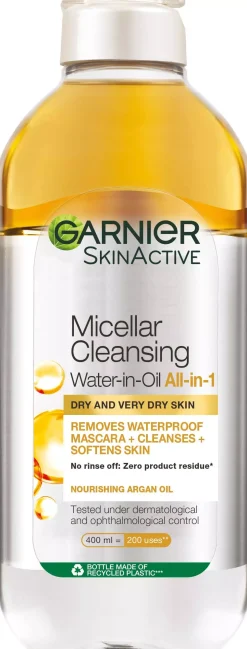 Garnier Micellar Cleansing Water-in Oil All-in-1 for Very Dry Skin 400 ml
