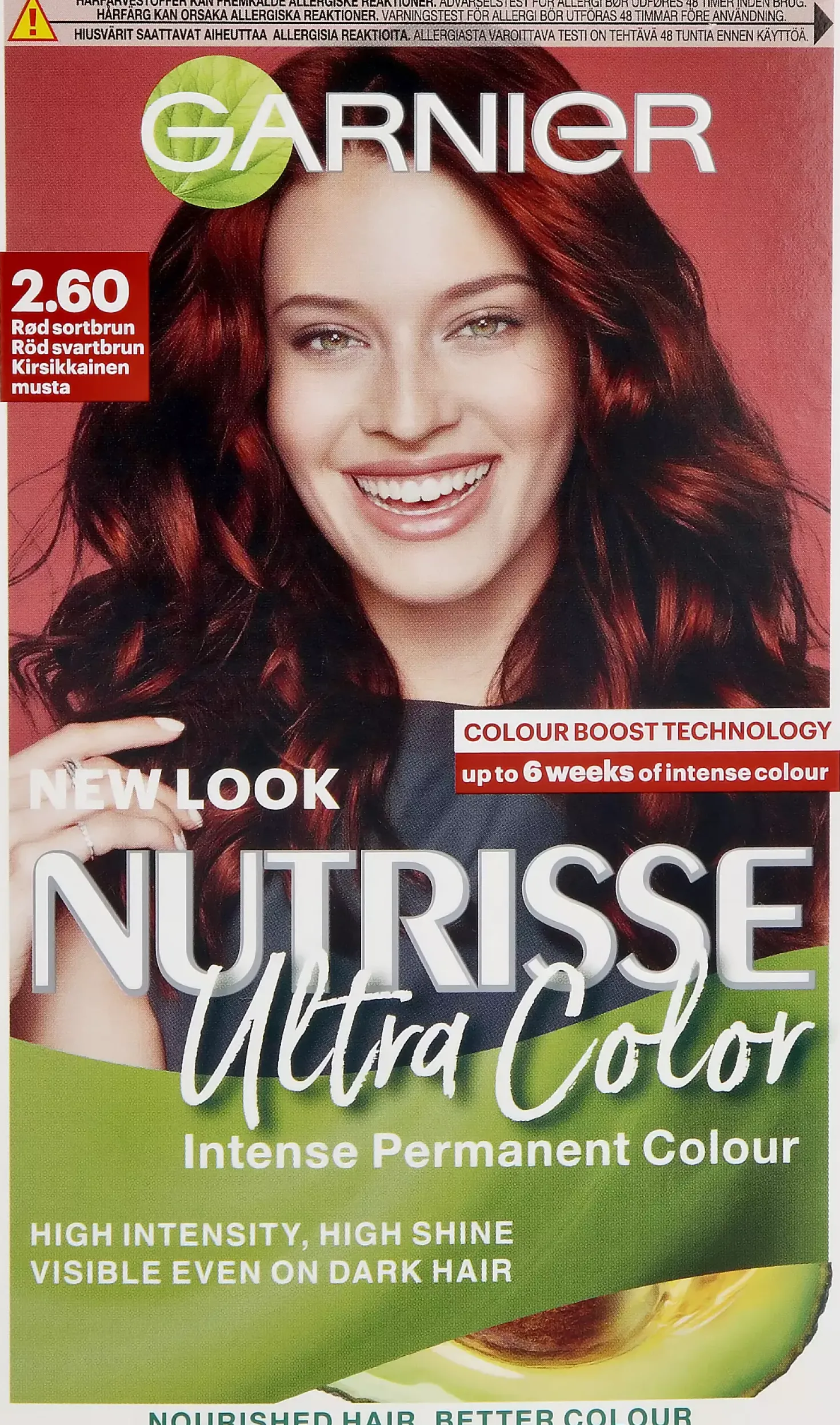 GarnierNutrisse Ultra Color 4.15 Mahogany Ashy Brown