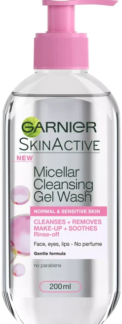 GarnierSkinActive Micellar Cleansing Gel Wash 200 ml