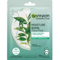 GarnierSkinActive Moisture Bomb Super Hydrating & Rebalancing Sheet Mask for Normal To Combination Skin
