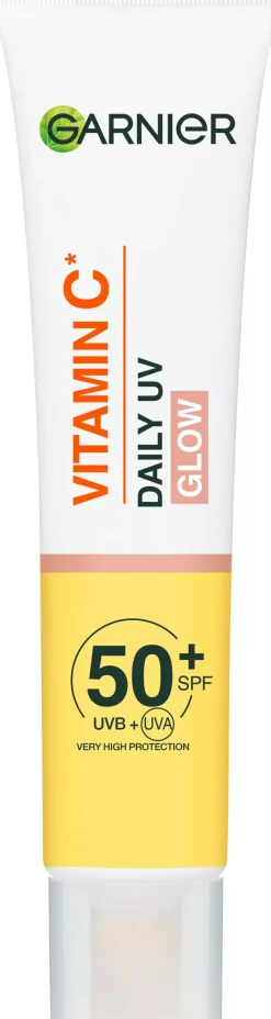 Garnier Vitamin C* Glow-Boosting Daily UV Fluid SPF50+ For Dull Skin Sheer Glow 40 ml