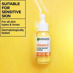 Garnier Vitamin C* Glow Boost Serum For Dull Skin 30 ml