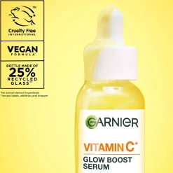 Garnier Vitamin C* Glow Boost Serum For Dull Skin 30 ml