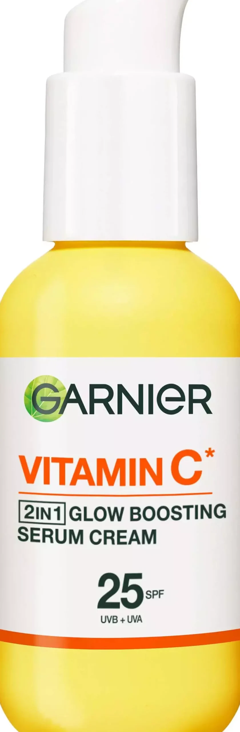 Garnier Vitamin C* 2In1 Glow Boosting Serum Cream SPF25 For Dull Skin 50 ml