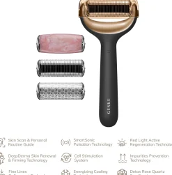 Geske MicroNeedle Face & Body Roller | 9 in 1 Gray