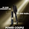 ghd Glide+ Smoothing Hot Brush - Black