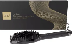 ghd Glide+ Smoothing Hot Brush - Black
