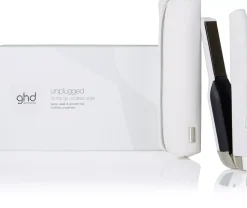 ghdUnplugged straightener in matte white