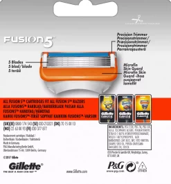 GilletteFusion5 Men's Razor Blades 4-pack