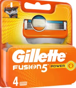 GilletteFusion5 Power Razor Blades 4-pack 4 stk