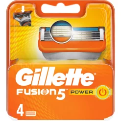 GilletteFusion5 Power Razor Blades 4-pack 4 stk