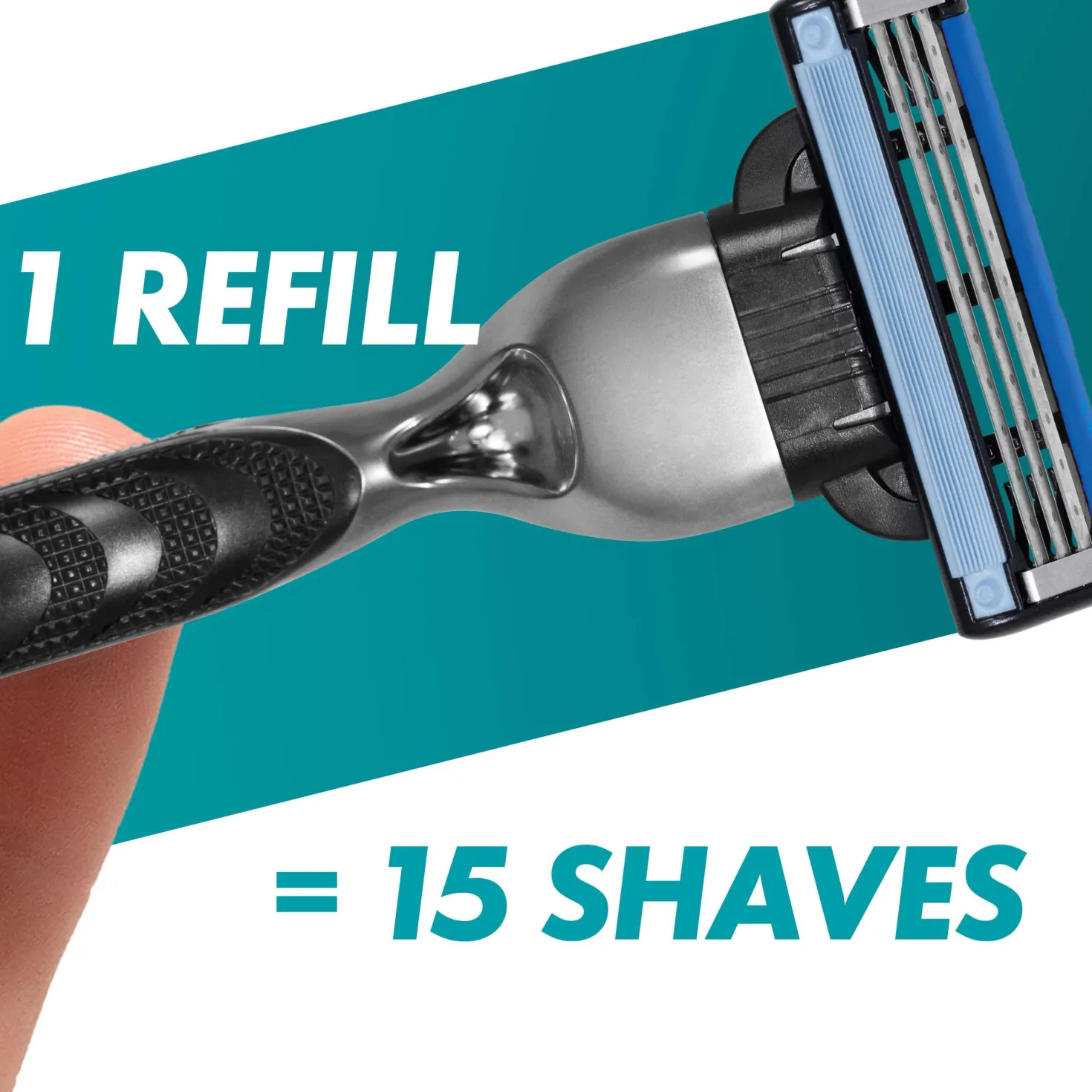 Gillette Mach3 Men’s Razor Blade Refills 12 Count