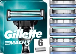 GilletteMach3 Men's Razor Blade Refills 6 stk