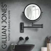 Gillian Jones Double-sided Wall Mirror with LED light White