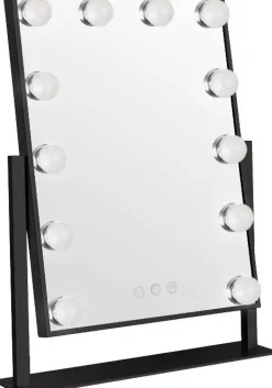 Gillian Jones Led Makeup Artist Mirror With Touch Black