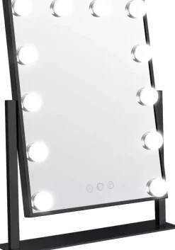 Gillian Jones Led Makeup Artist Mirror With Touch Black