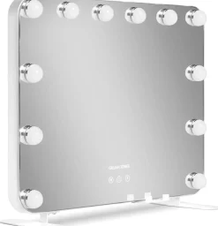 Gillian Jones Makeup Artist Mirror With 12 LED Bulbs And Smartphone Holder