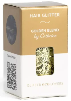Glitter Eco Lovers Golden Blend hair glitter