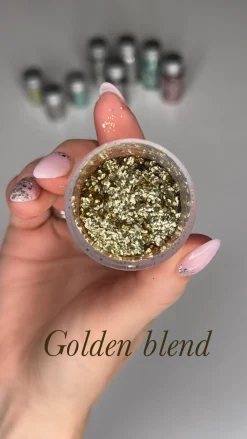 Glitter Eco Lovers Golden Blend hair glitter