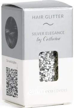 Glitter Eco Lovers Silver Elegance hair glitter